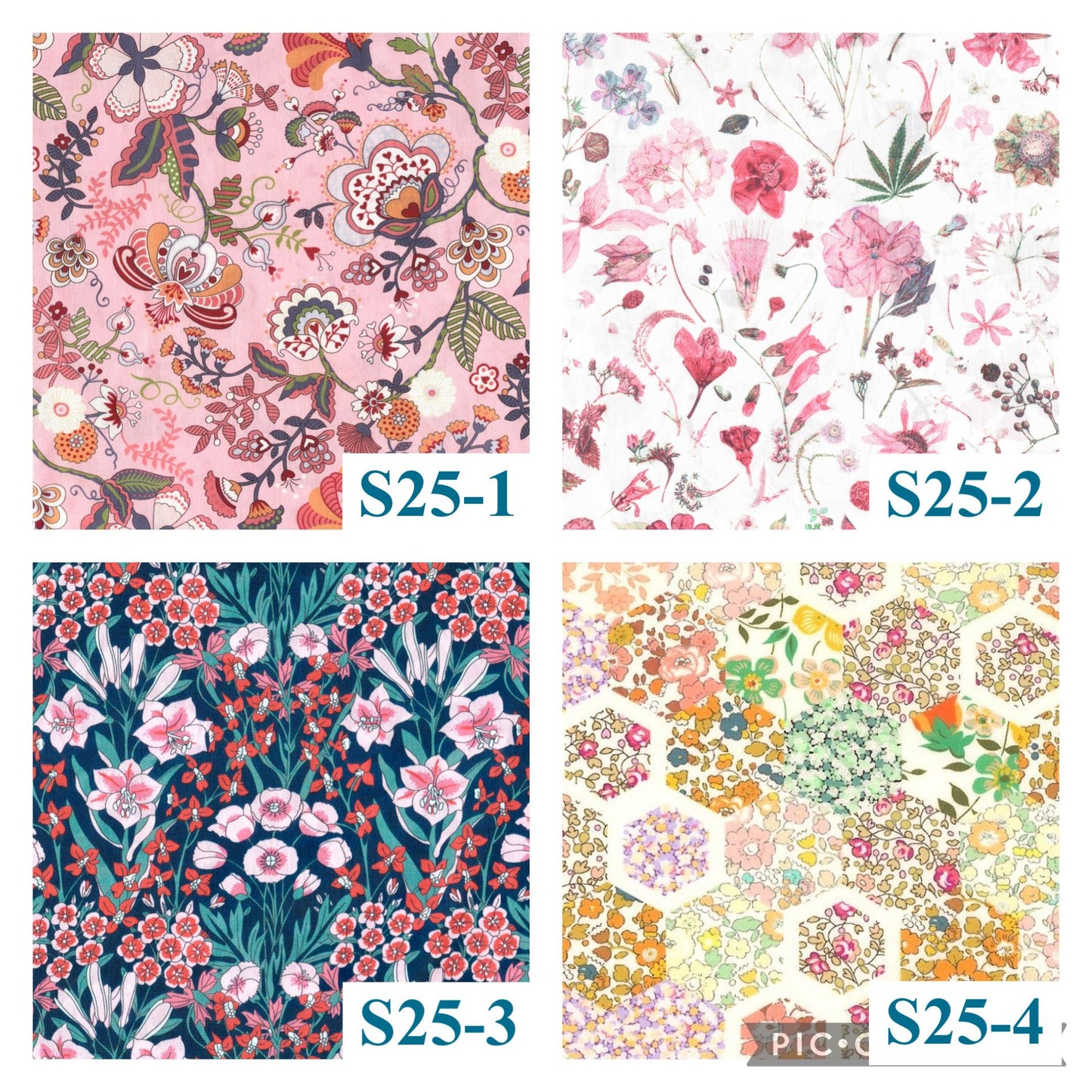 Liberty London Fabric Pants: Ditsy Floral Print, Cotton Trousers