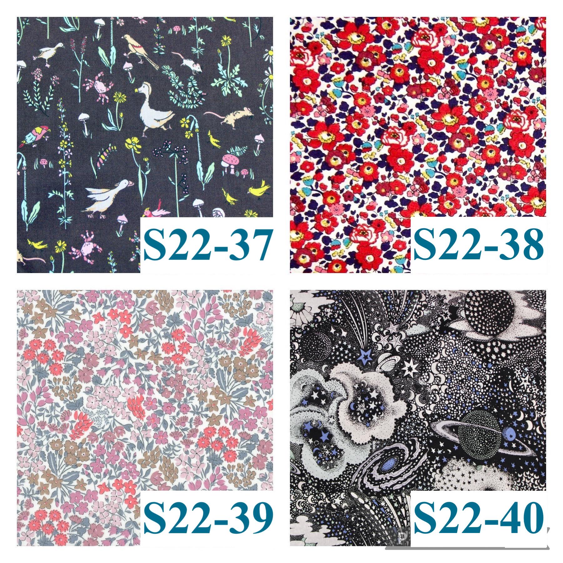 Mandarin Collar Liberty Print Men Shirt: Long Sleeve Button Up, Botanical Floral Cotton Fabric