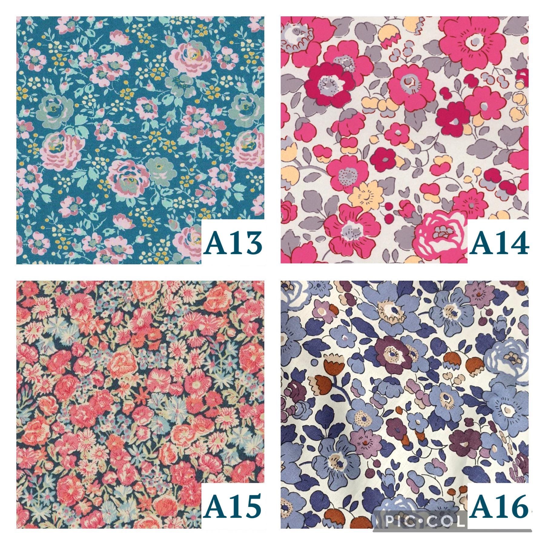 SET Liberty London Baby Bib & Bloomer: Ditsy Floral Print, Baby Nappy Cover