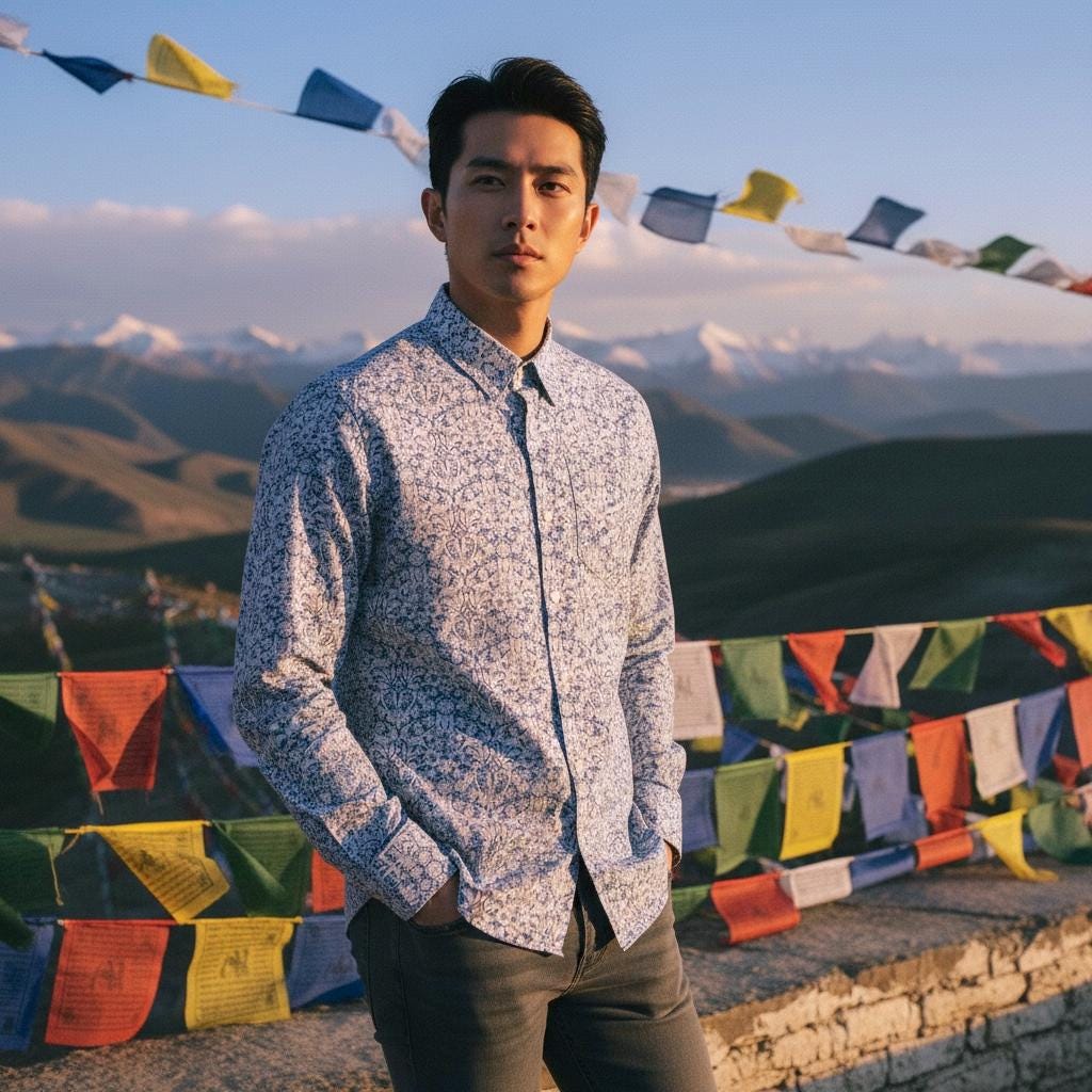 Men's Liberty Tana Lawn Shirt, Floral Print Cotton Button Up