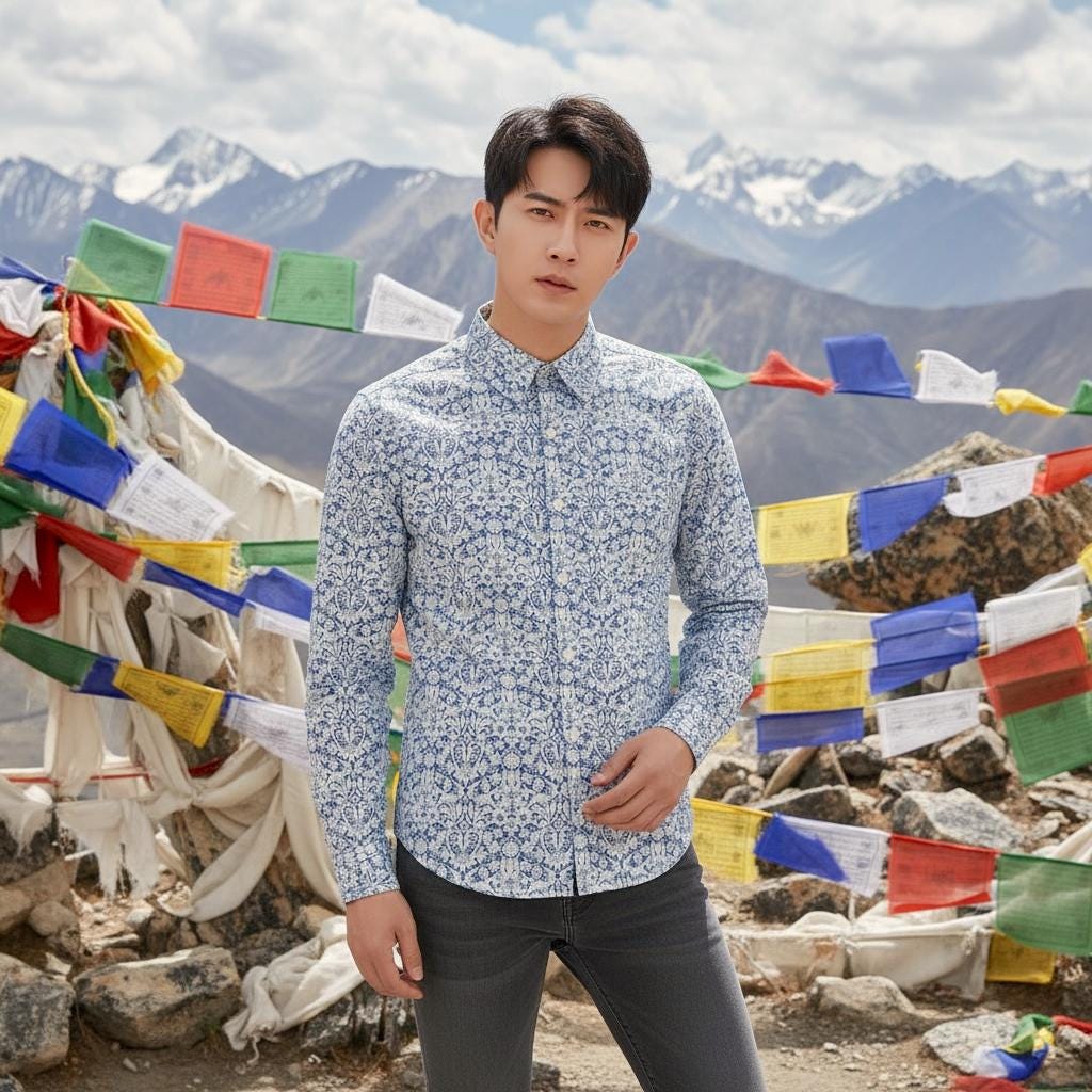 Men's Liberty Tana Lawn Shirt, Floral Print Cotton Button Up