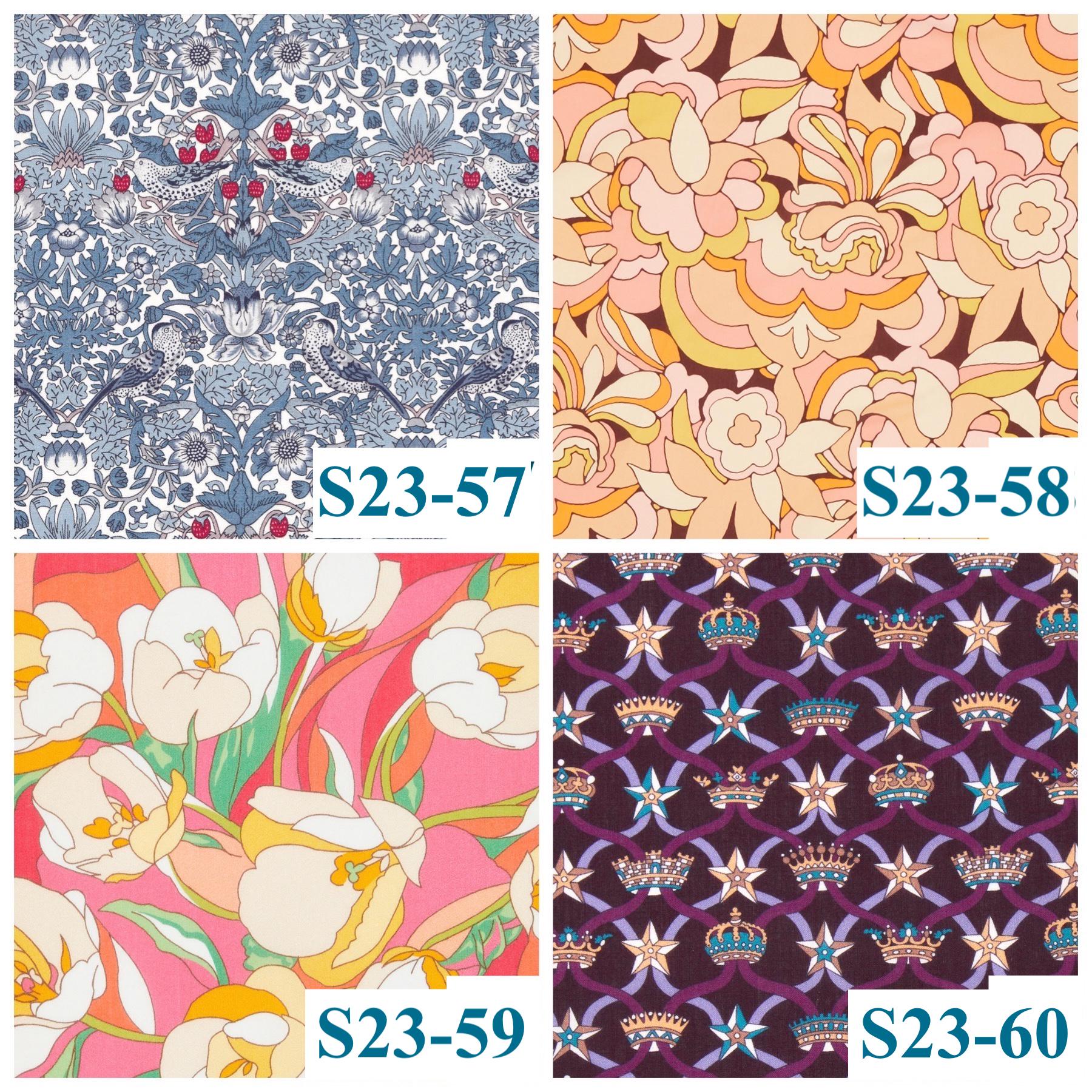 Liberty London Palazzo Pants: Floral Print Wide Leg Cotton Trousers, Ditsy Botanical Print