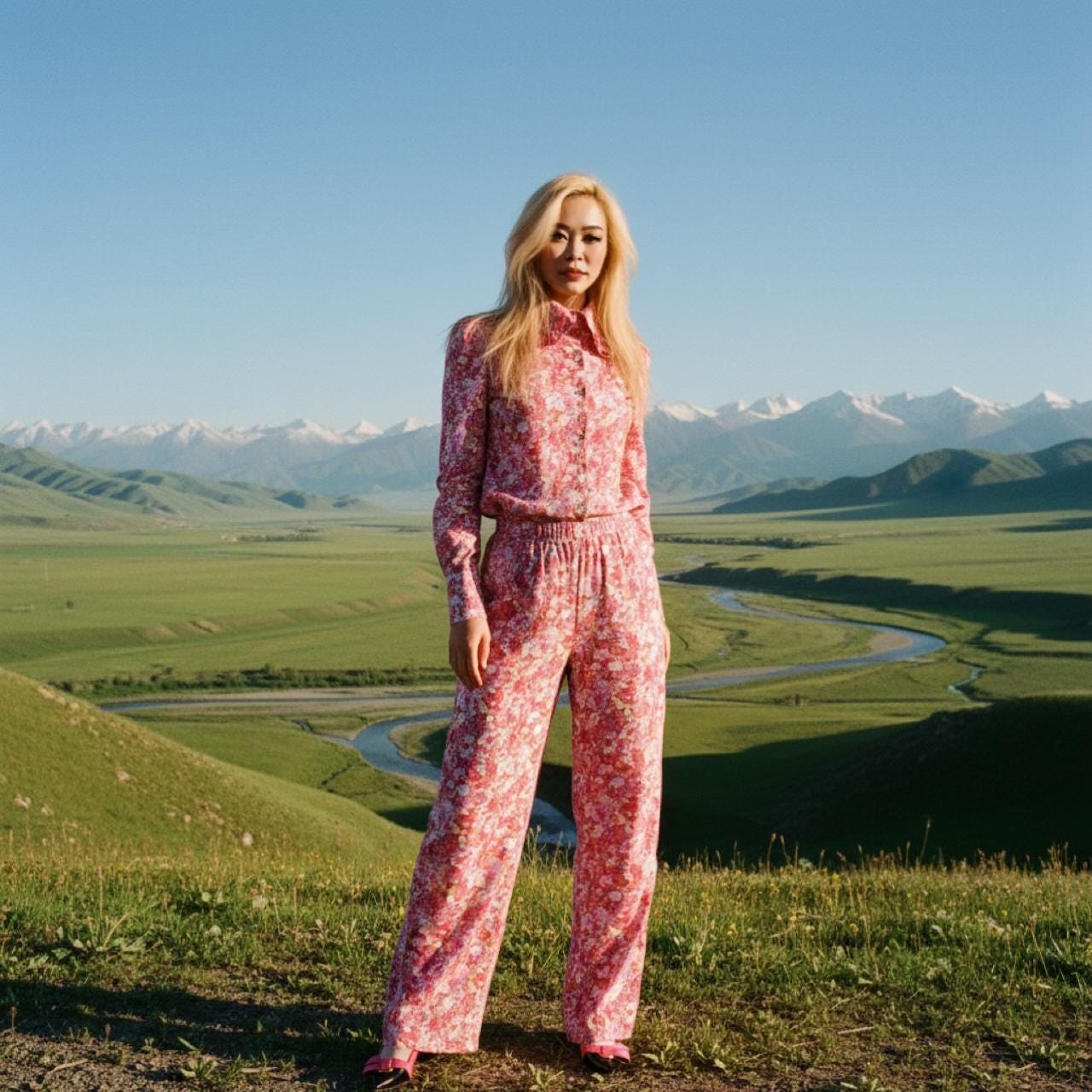 Liberty London Peter Pan Ruffle Collar Shirt: Long Sleeve Handmade Blouse, Ditsy Floral Top