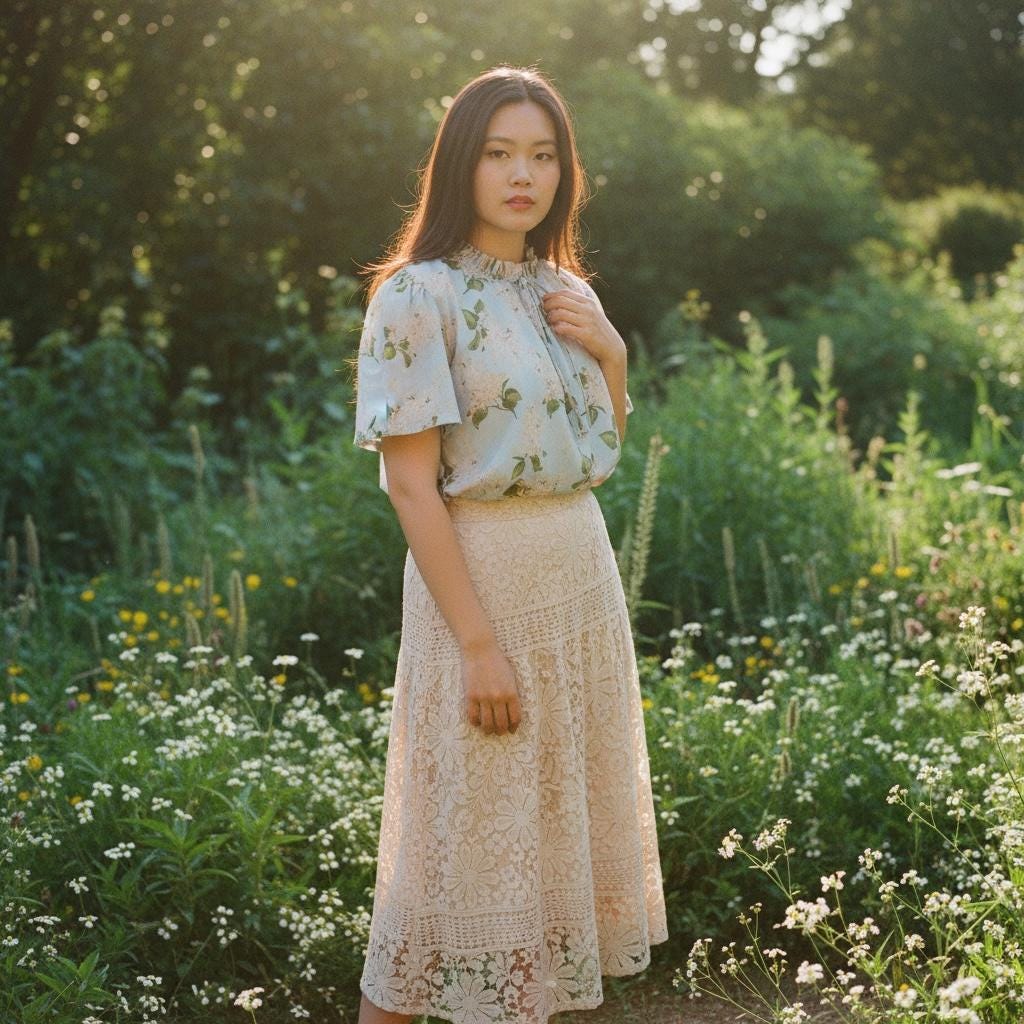 Liberty London Ruffle Collar Blouse, Handmade Tana Lawn Cotton Top