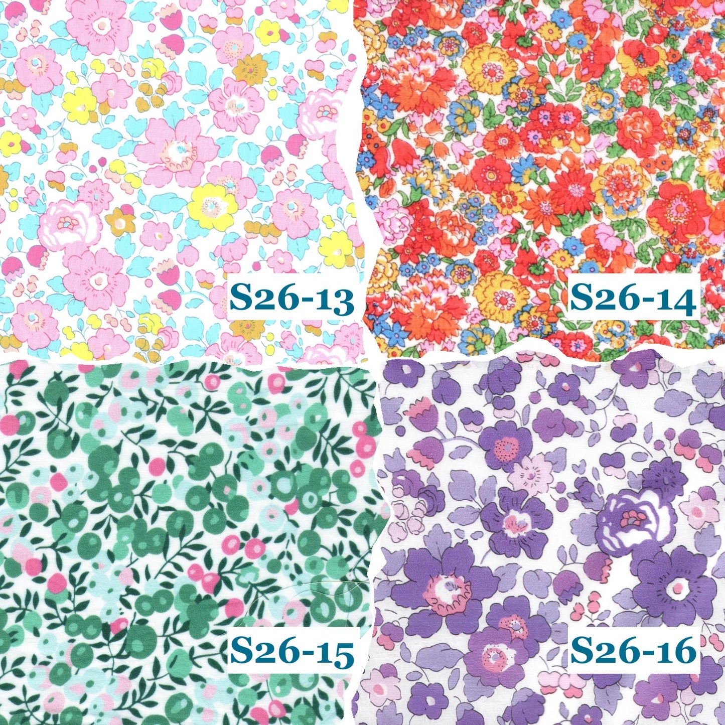 Liberty London Floral Print Sun Dress, Ruffle Handmade Cotton Tana Lawn Pink Purple Dress