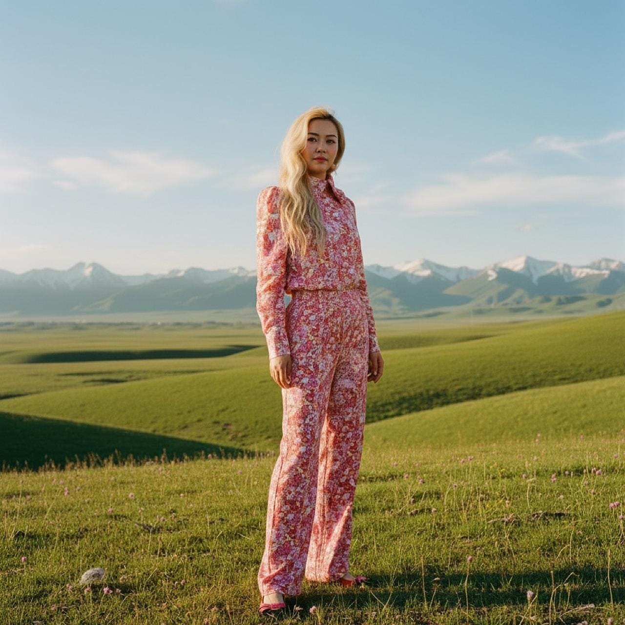 Liberty London Peter Pan Ruffle Collar Shirt: Long Sleeve Handmade Blouse, Ditsy Floral Top