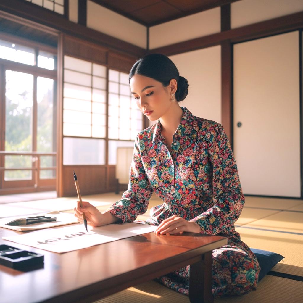Liberty London Blouse, Botanical Print Cotton Tana Lawn Shirt