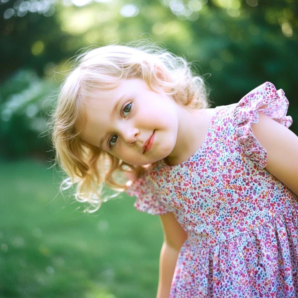 Liberty London Floral Print Sun Dress, Ruffle Handmade Cotton Tana Lawn Pink Purple Dress