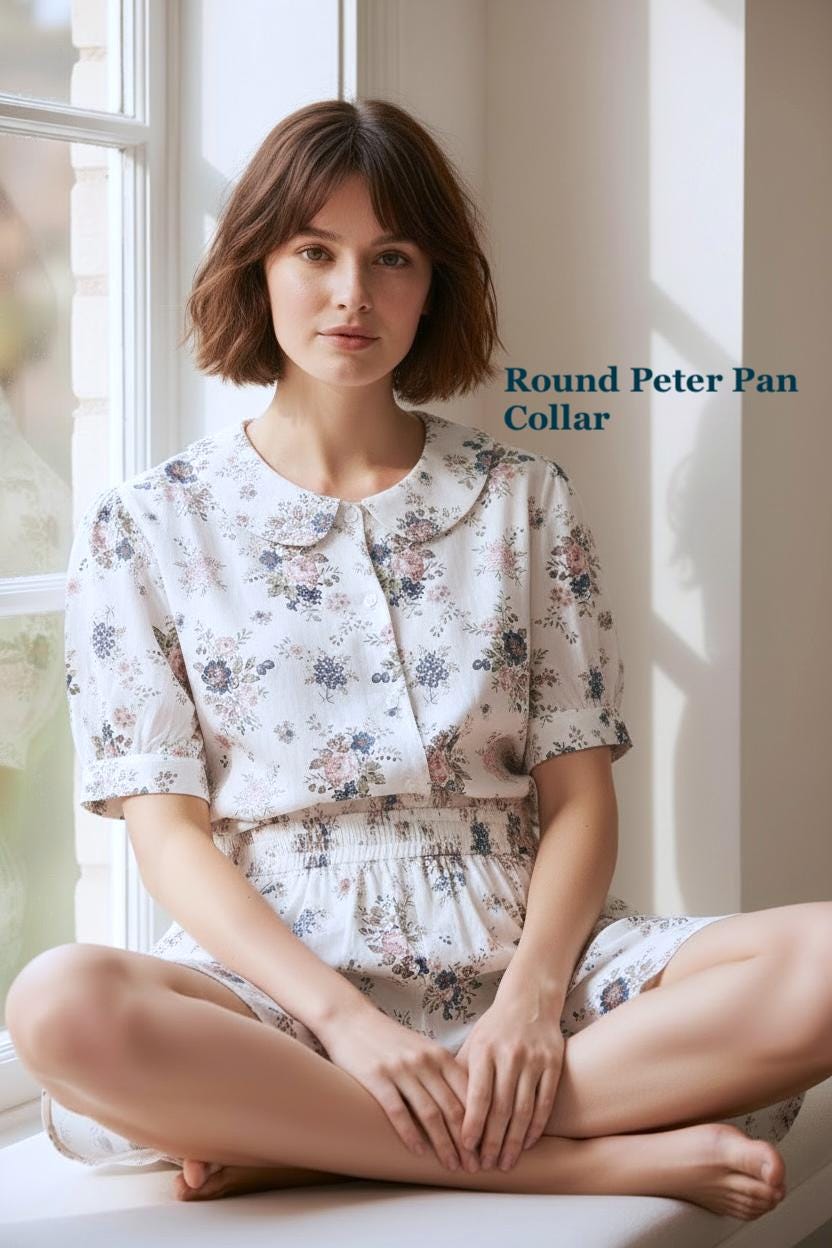 Liberty London Floral Loungewear Set, Handmade Cotton Tana Lawn Blouse & Shorts