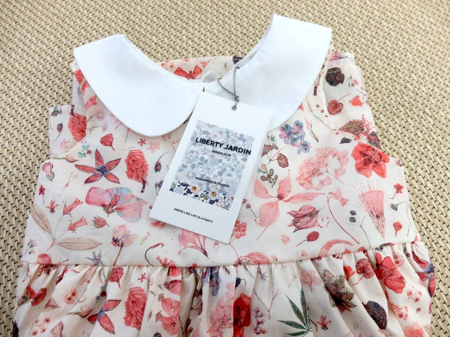 Liberty London Floral Dress, Peter Pan Collar, Special Occasion