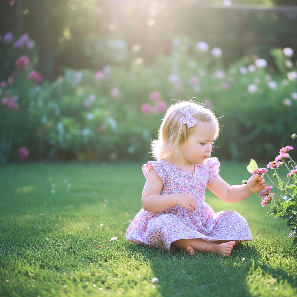Liberty London Floral Print Sun Dress, Ruffle Handmade Cotton Tana Lawn Pink Purple Dress