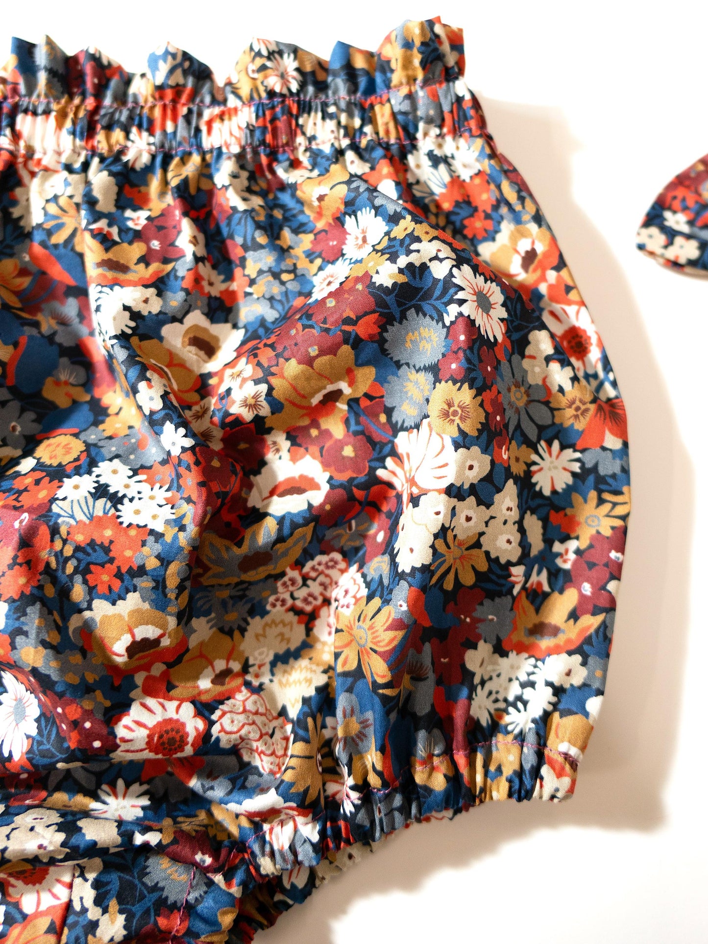 Liberty London Nappy Cover, Floral Print Bloomer, Handmade Sustainable Ethical-wear, Cotton Tana Lawn Swimsuit