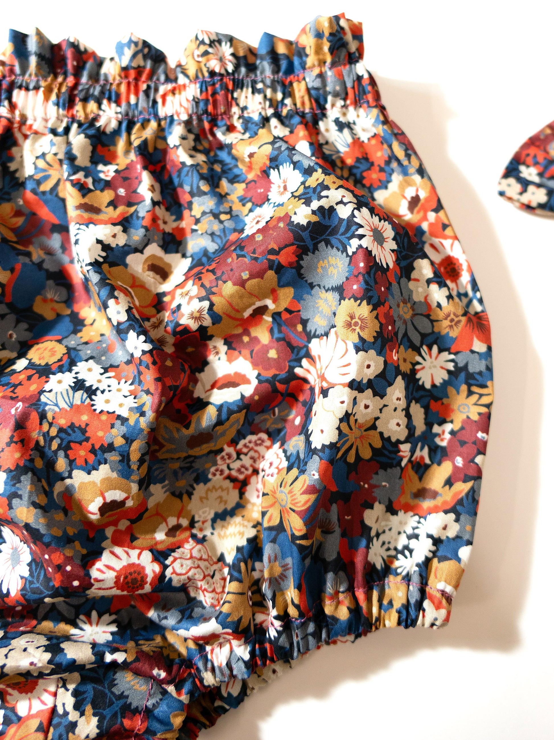 Liberty London Nappy Cover, Floral Print Bloomer, Handmade Sustainable Ethical-wear, Cotton Tana Lawn Swimsuit