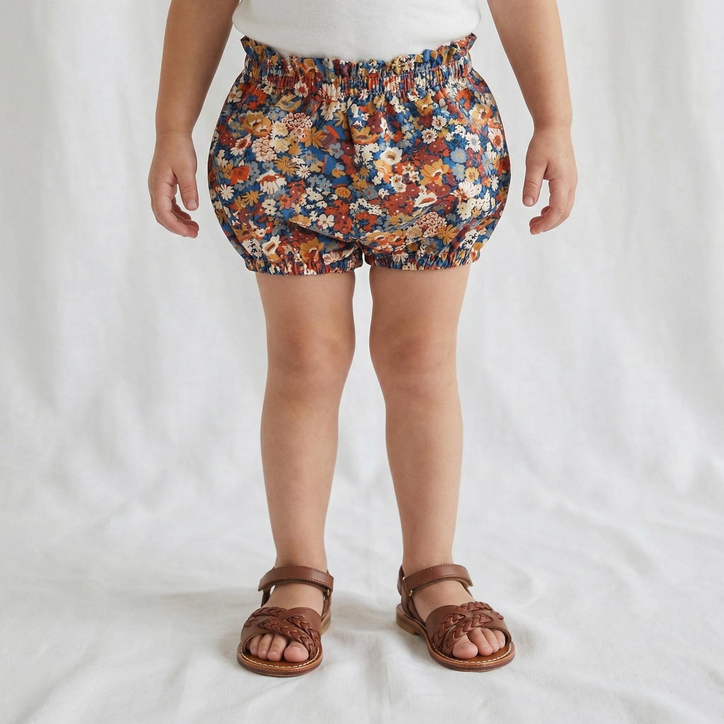 Liberty London Nappy Cover, Floral Print Bloomer, Handmade Sustainable Ethical-wear, Cotton Tana Lawn Swimsuit