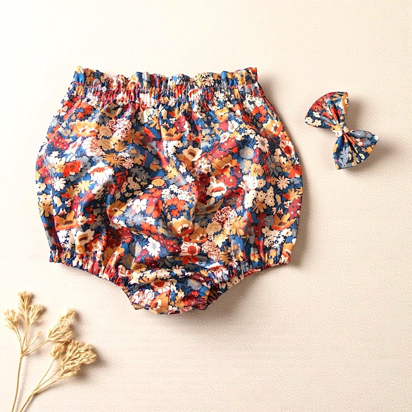Liberty London Nappy Cover, Floral Print Bloomer, Handmade Sustainable Ethical-wear, Cotton Tana Lawn Swimsuit