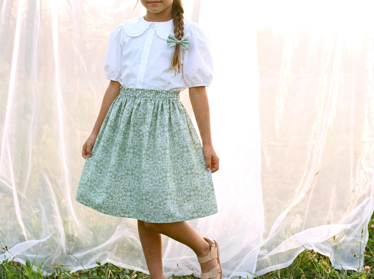 Liberty London Floral Print Girl Skirt