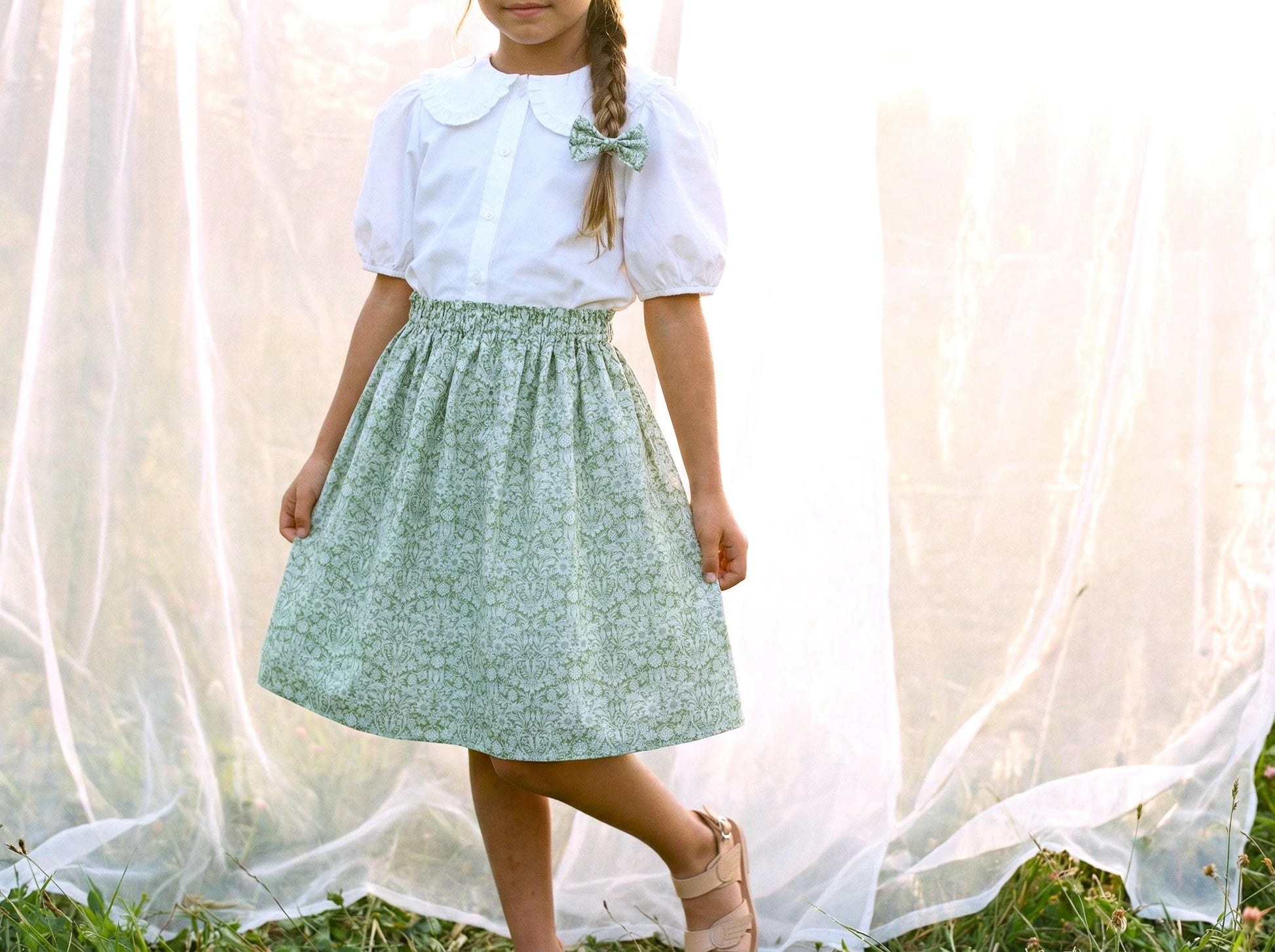 Liberty London Floral Print Girl Skirt