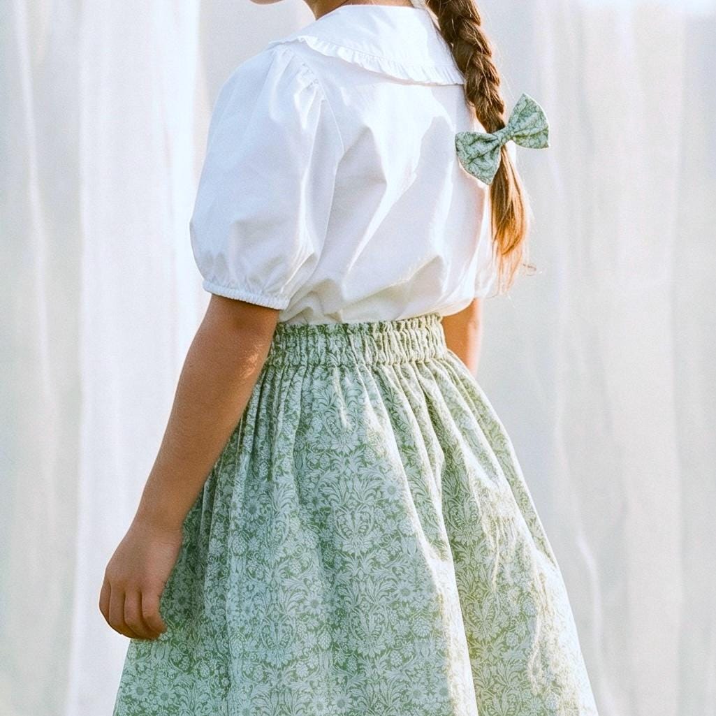 Liberty London Floral Print Girl Skirt