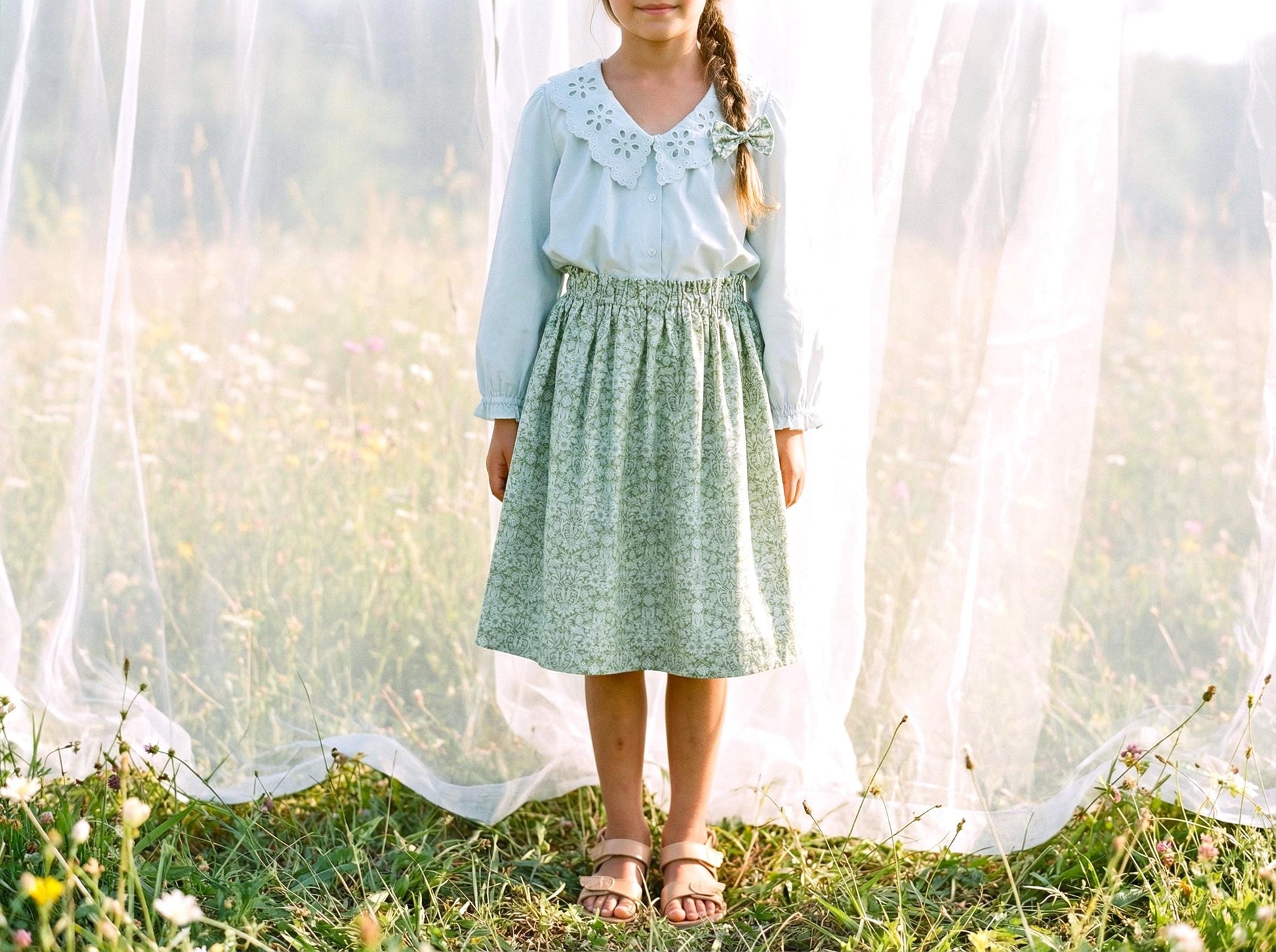 Liberty London Floral Print Girl Skirt