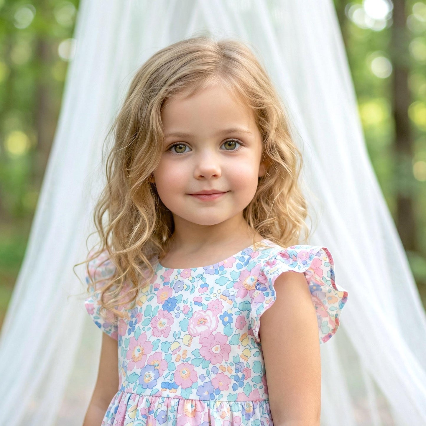 Liberty London Baby Bib Set: Floral Cotton, Organic Cotton