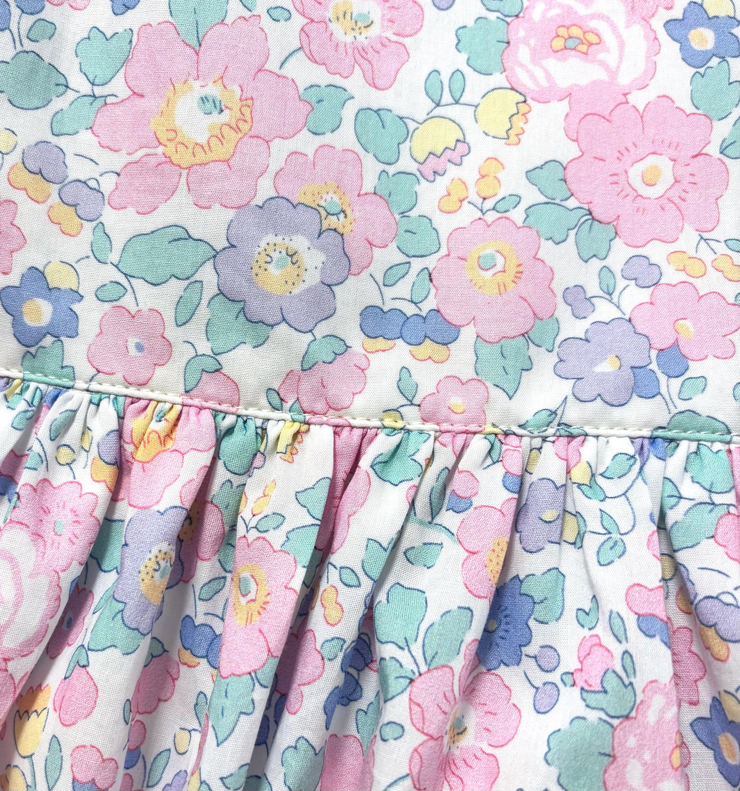 Liberty London Baby Bib Set: Floral Cotton, Organic Cotton