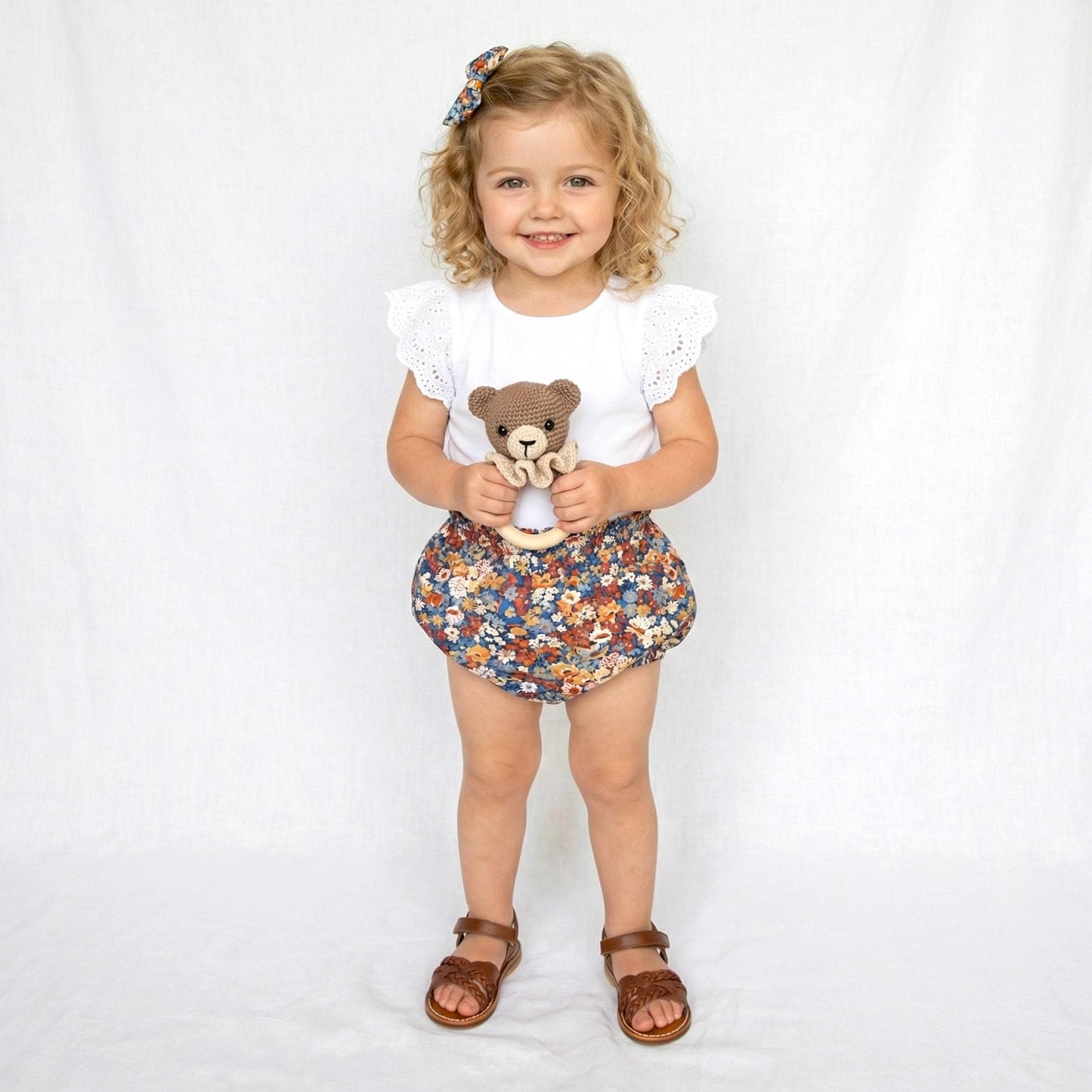 Liberty London Nappy Cover, Floral Print Bloomer, Handmade Sustainable Ethical-wear, Cotton Tana Lawn Swimsuit