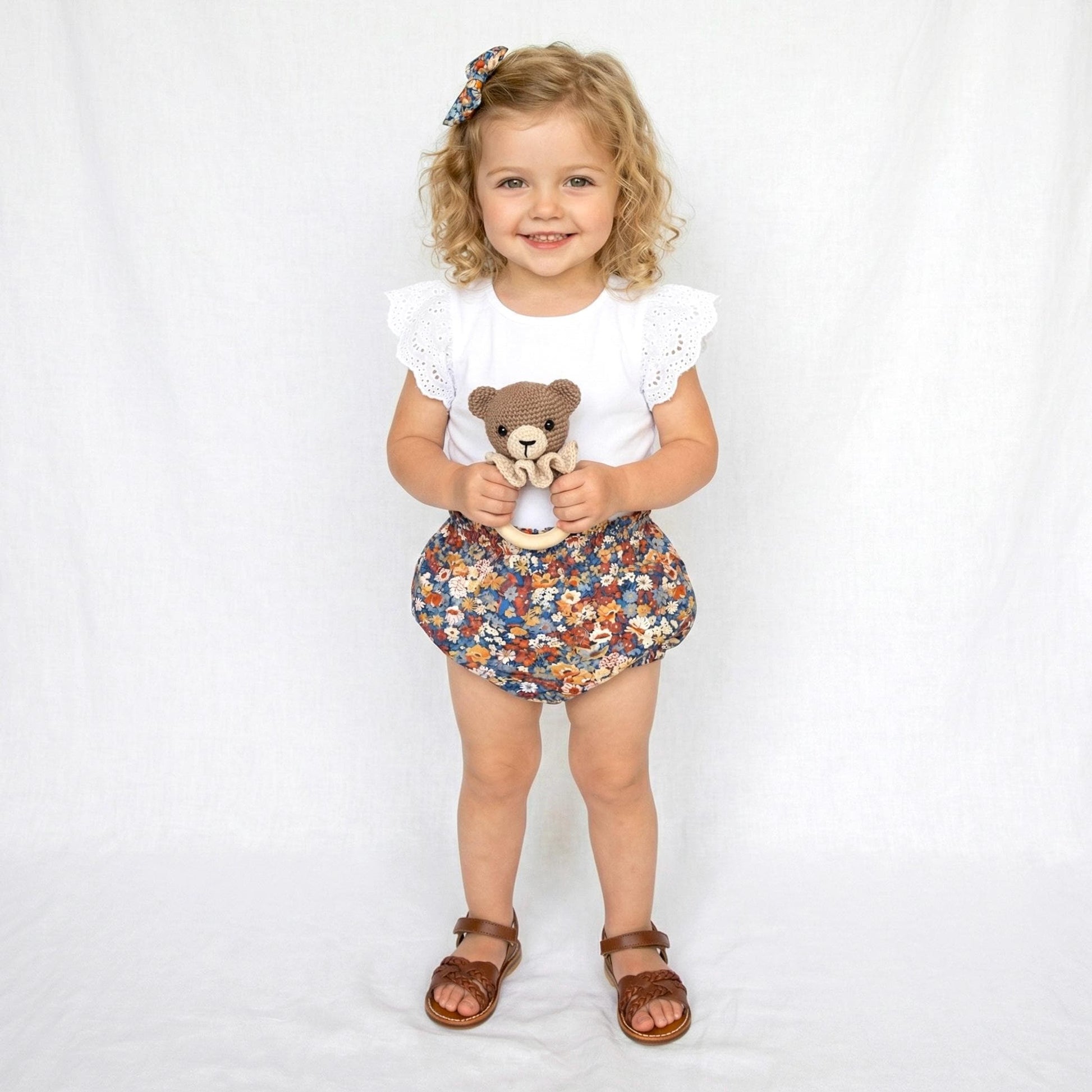 Liberty London Nappy Cover, Floral Print Bloomer, Handmade Sustainable Ethical-wear, Cotton Tana Lawn Swimsuit