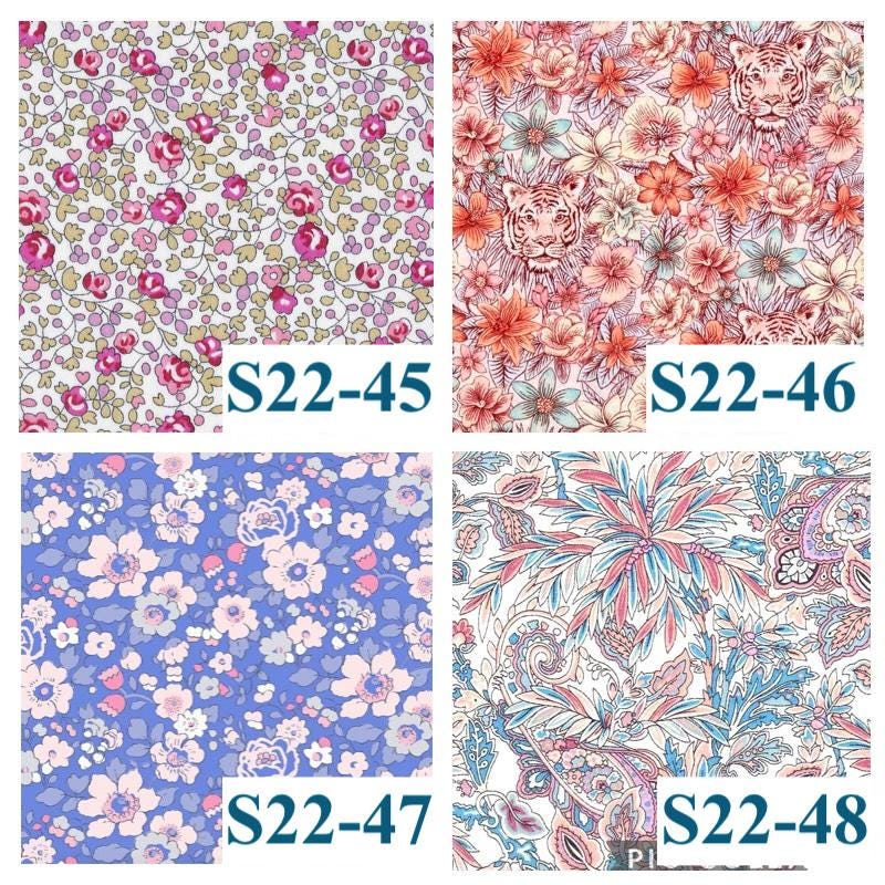 Liberty Print Baby Romper: Long Sleeves, Bubble Floral Cotton