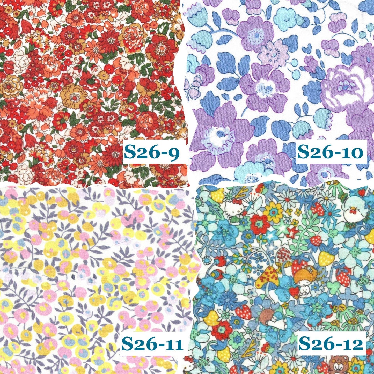 Liberty London Handmade Scrunchies, Personalised Accessories, Versatile Botanical Boho-inspired Hair-ties, Sustainable Customised Hairbands