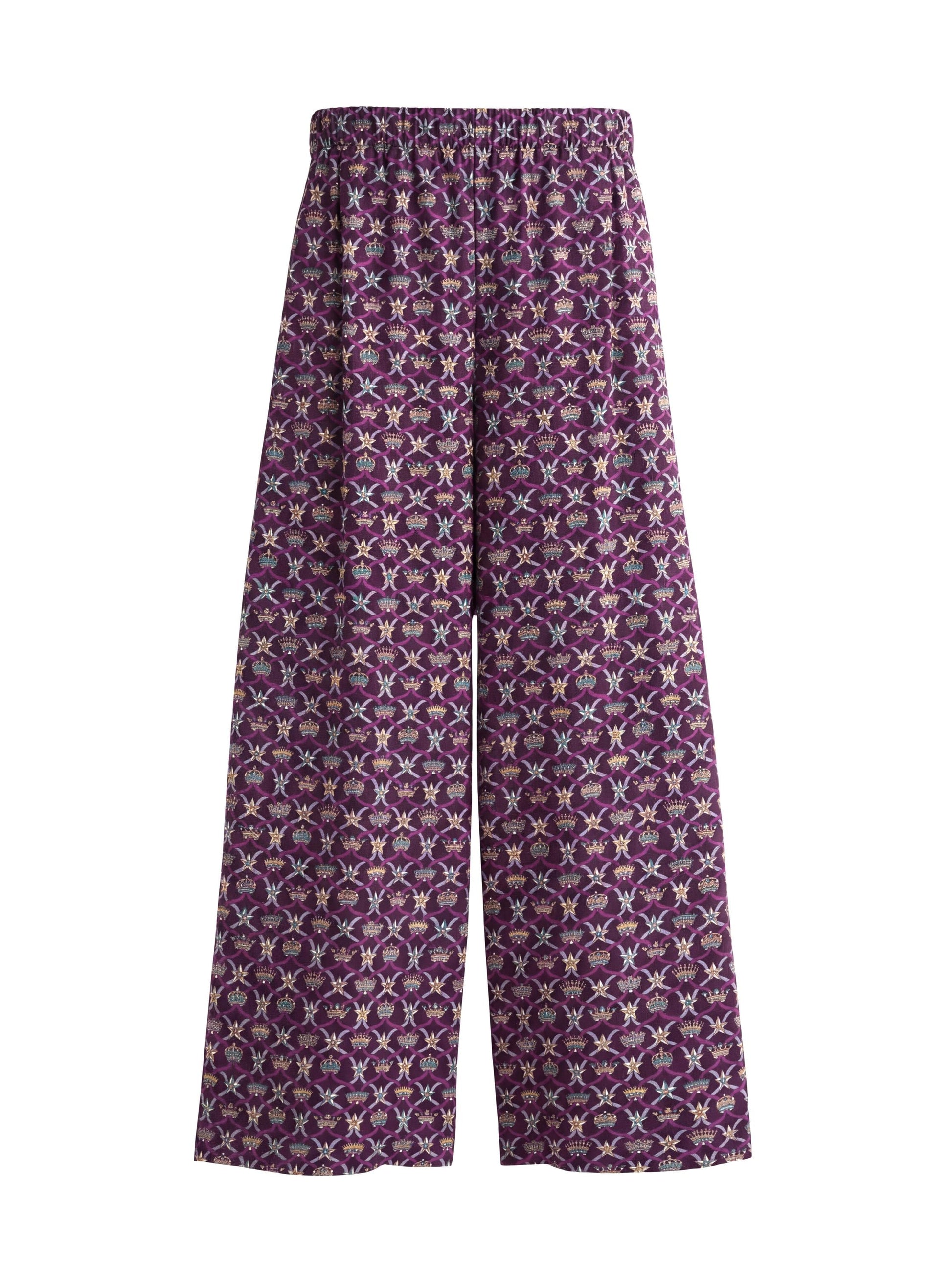 Liberty London Palazzo Trousers, Wide-legged Handmade Personalised Pants, Lightweight Cotton Loungewear Bottoms, Sustainable Clothing