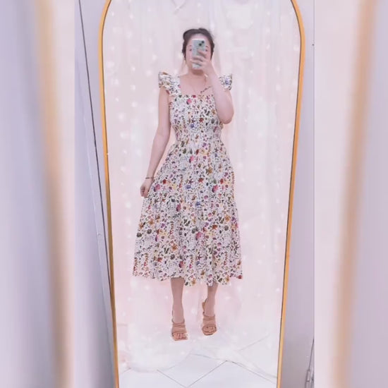 Floral Liberty London Smock Sun Dress