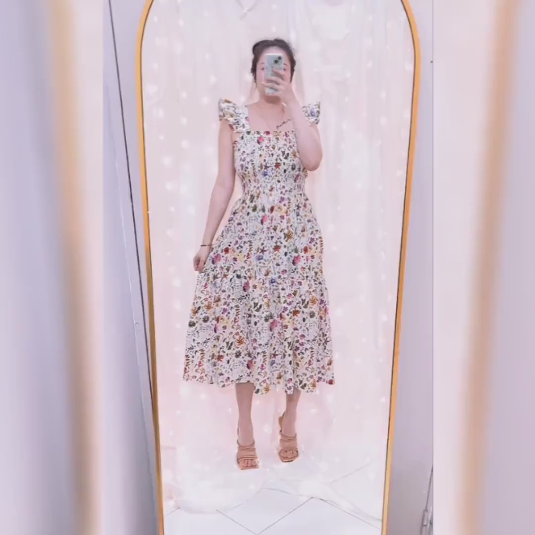 Floral Liberty London Smock Sun Dress